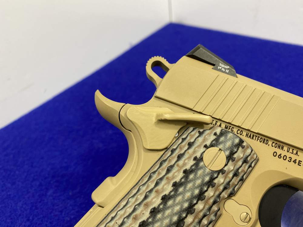 2013 Colt Government CQB .45ACP Desert Sand *ULTRA RARE USMC ROLLMARKING*-img-21