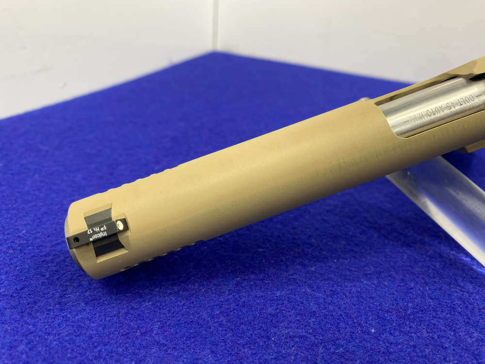 2013 Colt Government CQB .45ACP Desert Sand *ULTRA RARE USMC ROLLMARKING*-img-34