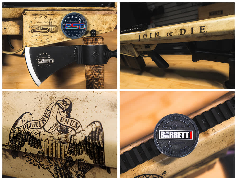 Barrett Model 82A1 & M107A1 Limited Edition America's 250th Series Set 1776-img-2