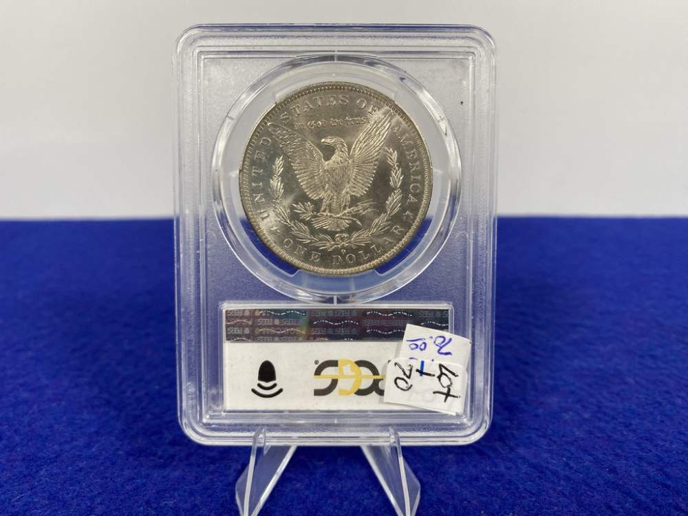 1883-O Morgan SILVER Dollar -Graded MS63- *Extremely Collectable Silver*-img-4
