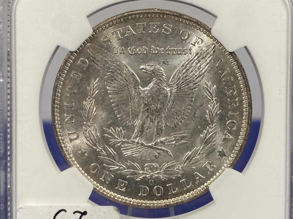 1904-O Morgan SILVER Dollar -Graded MS63- *Extremely Collectable Silver*-img-5
