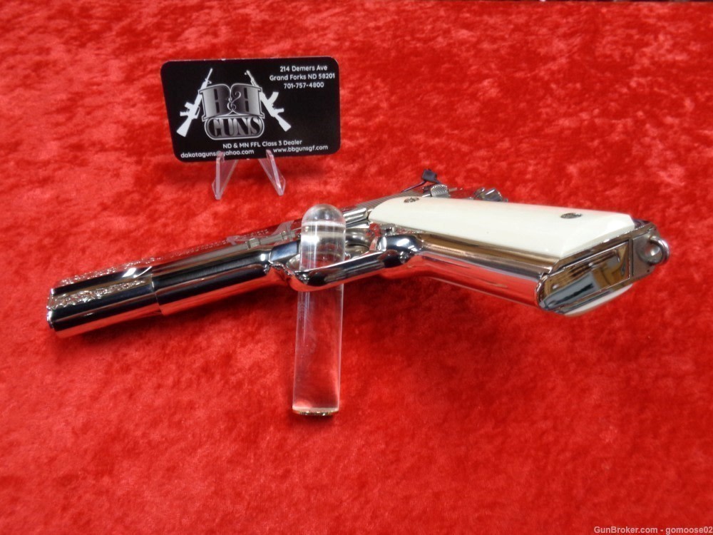 Colt 1911 Presentation Grade Engraved Ivory Grips Limited Edition 45 ACP-img-15