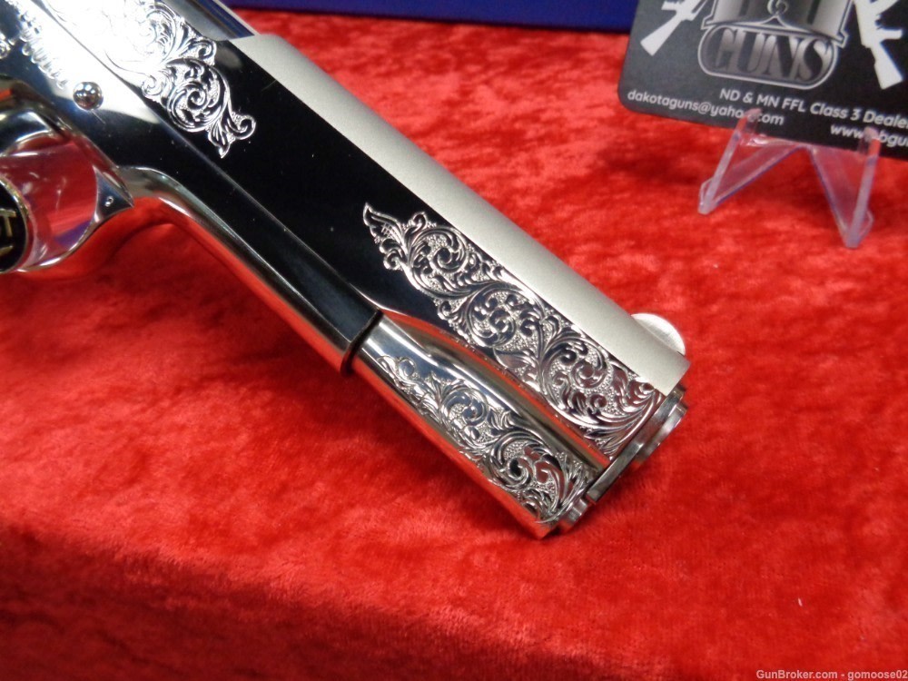 Colt 1911 Presentation Grade Engraved Ivory Grips Limited Edition 45 ACP-img-2