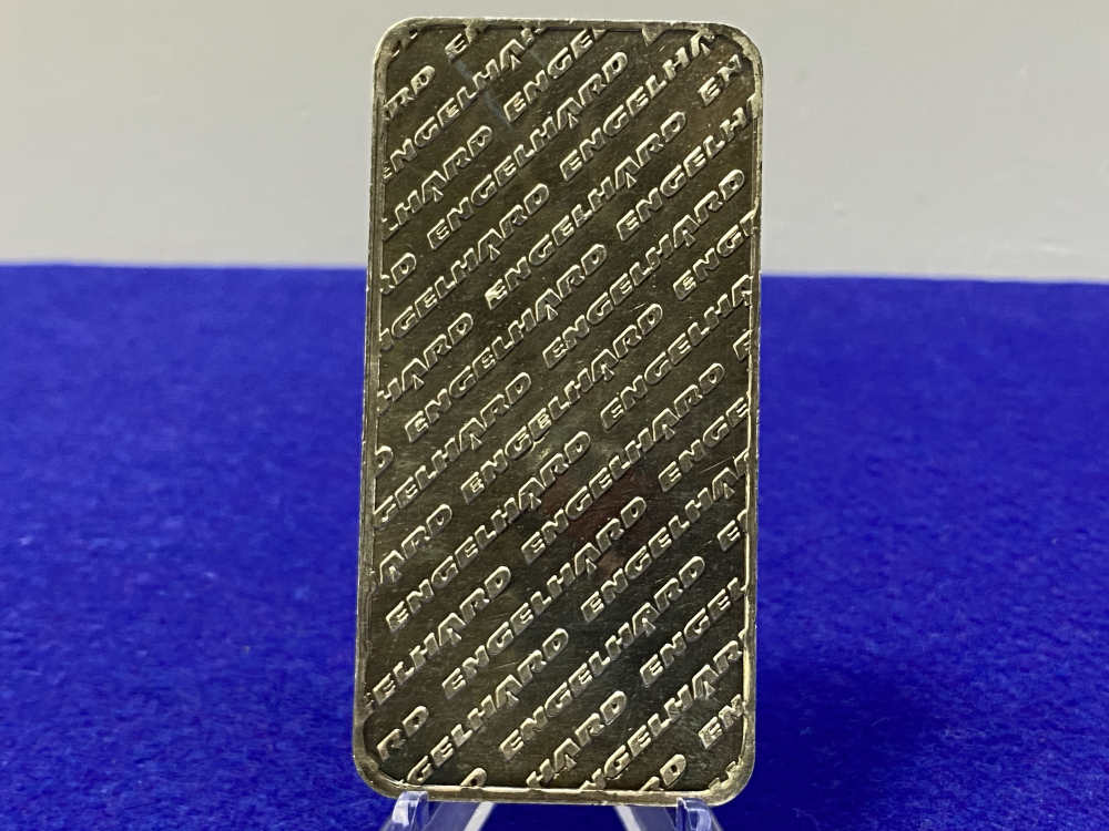 -VINTAGE- Engelhard -10oz SILVER BAR- Very Desirable *10 Troy Ounces*-img-5