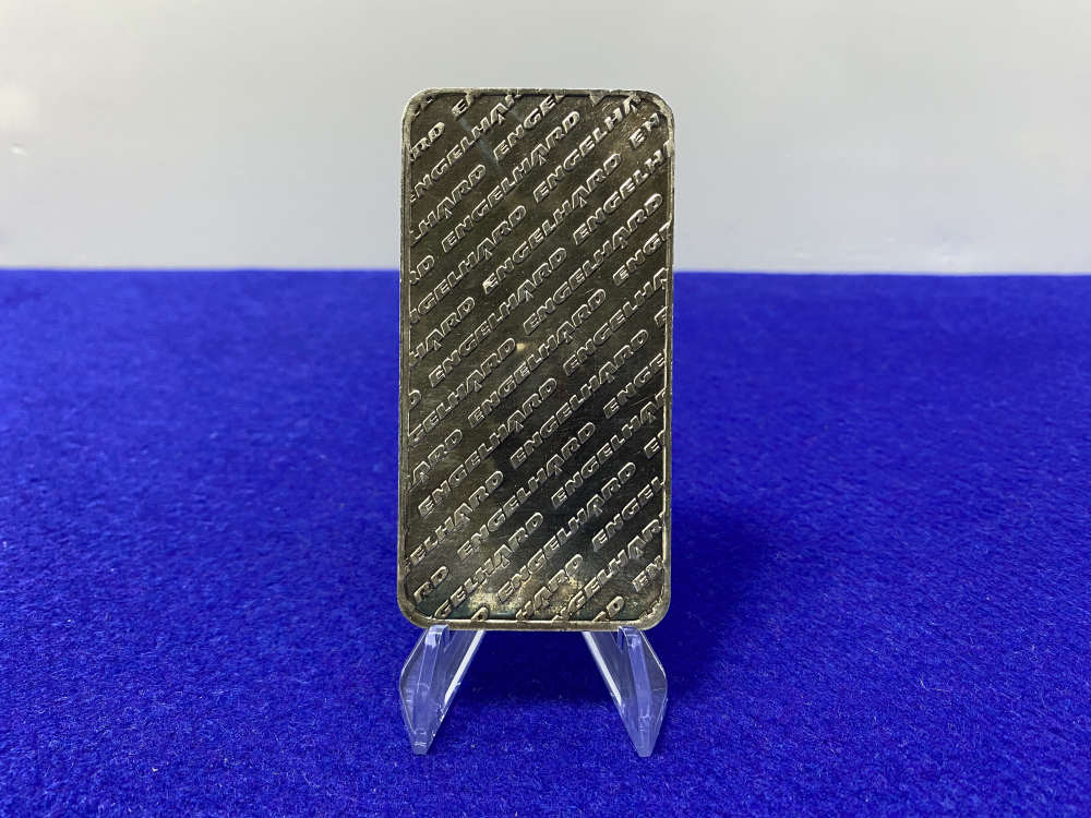 -VINTAGE- Engelhard -10oz SILVER BAR- Very Desirable *10 Troy Ounces*-img-4