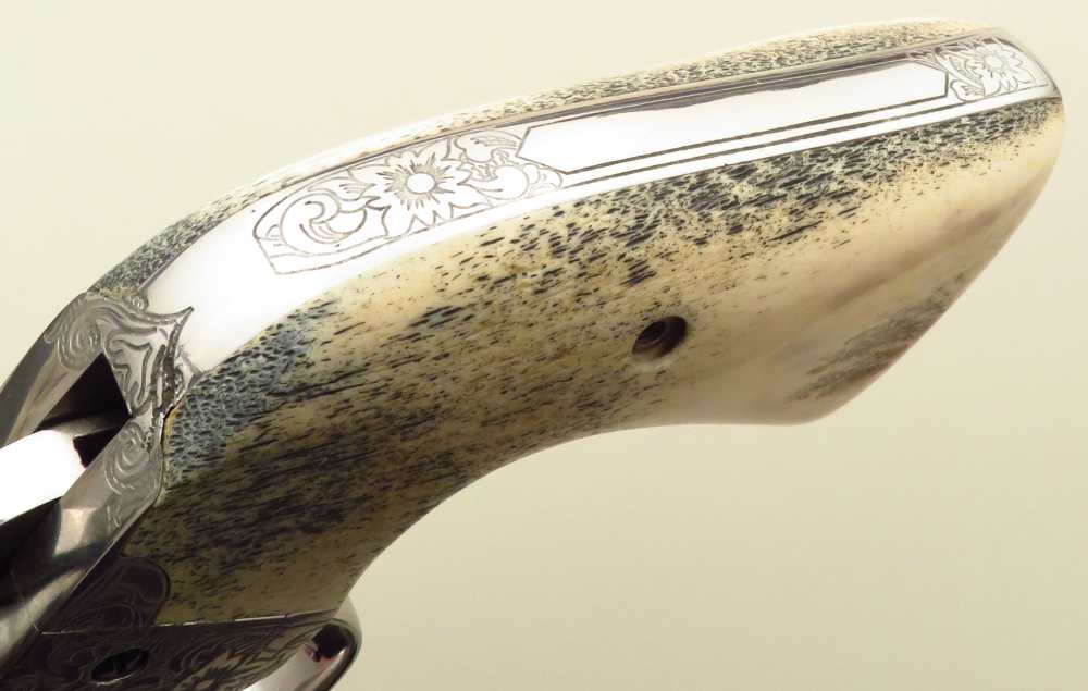 Gary Reeder Improved #6 Deluxe Grade .44 Magnum, engraved, stag, layaway-img-8
