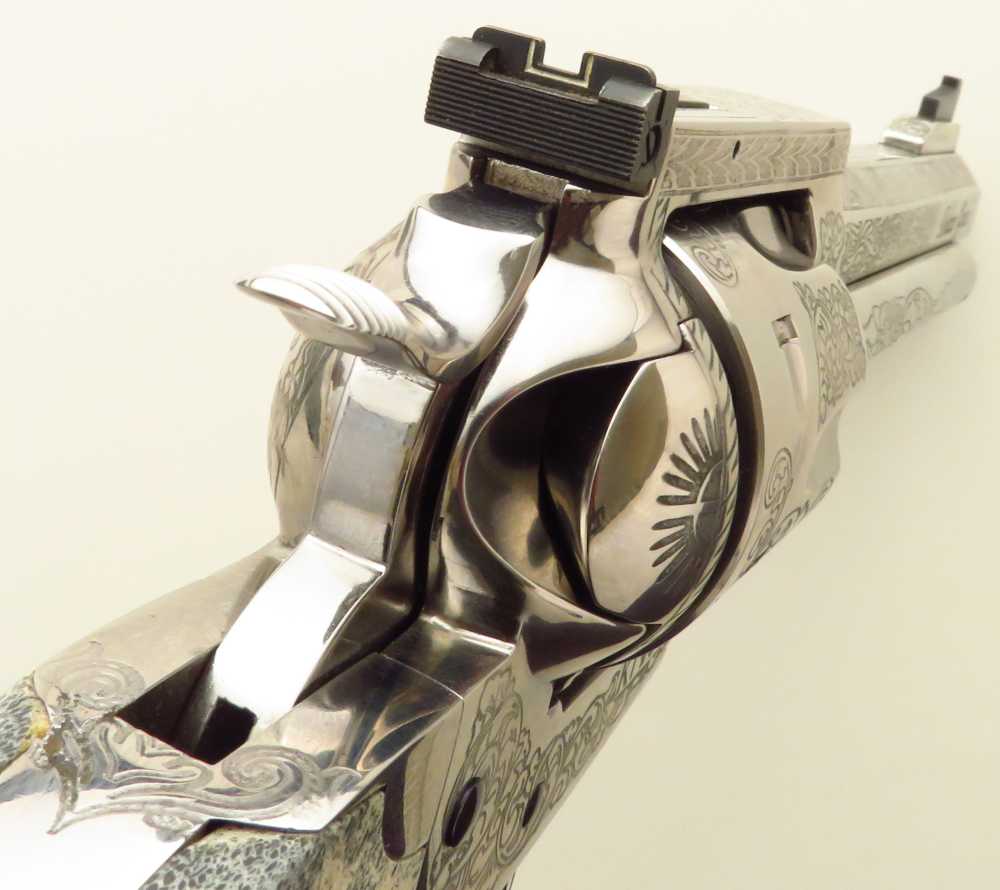 Gary Reeder Improved #6 Deluxe Grade .44 Magnum, engraved, stag, layaway-img-7