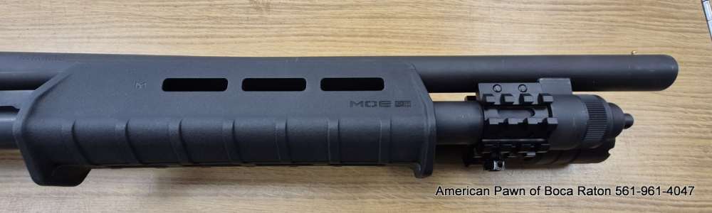 MOSSBERG 590S TACTICAL 12 GA 18" BRL, ATI ADJUSTABLE STOCK LIGHT SIGHT RAIL-img-4