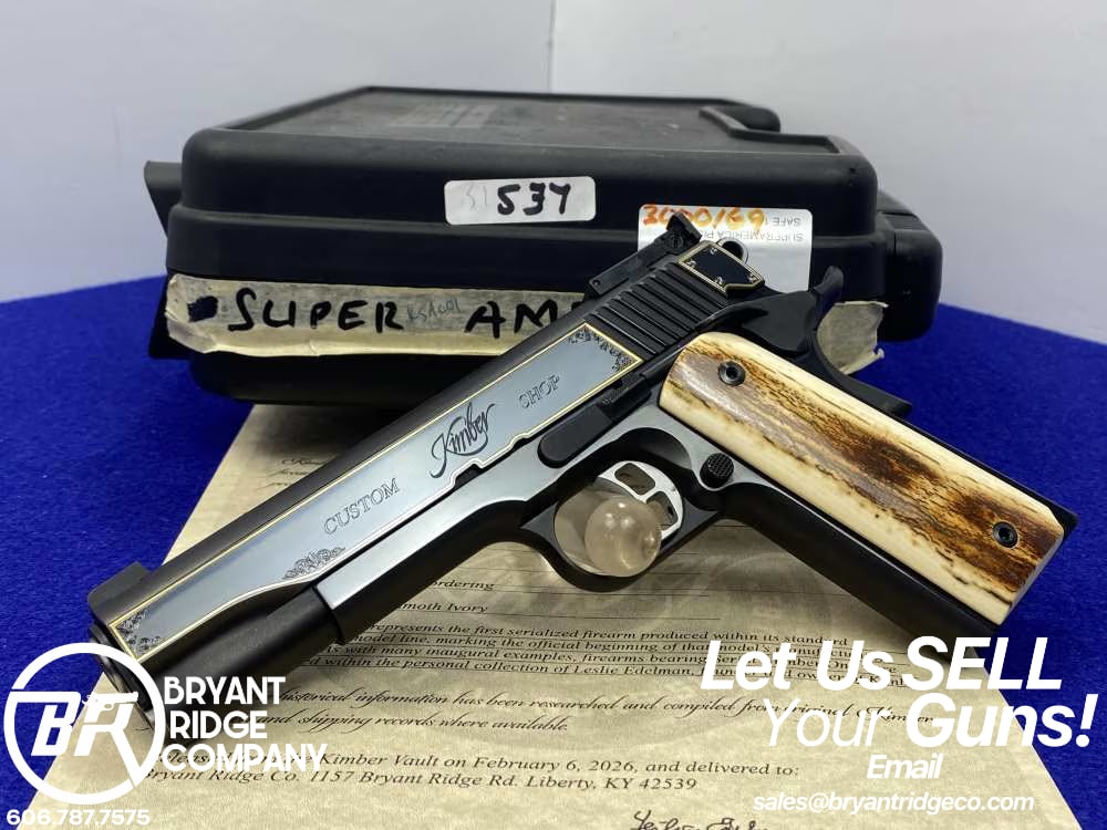 Kimber Super America .45ACP -EXTREMELY EARLY SERIAL NUMBER- #KSA001-img-0