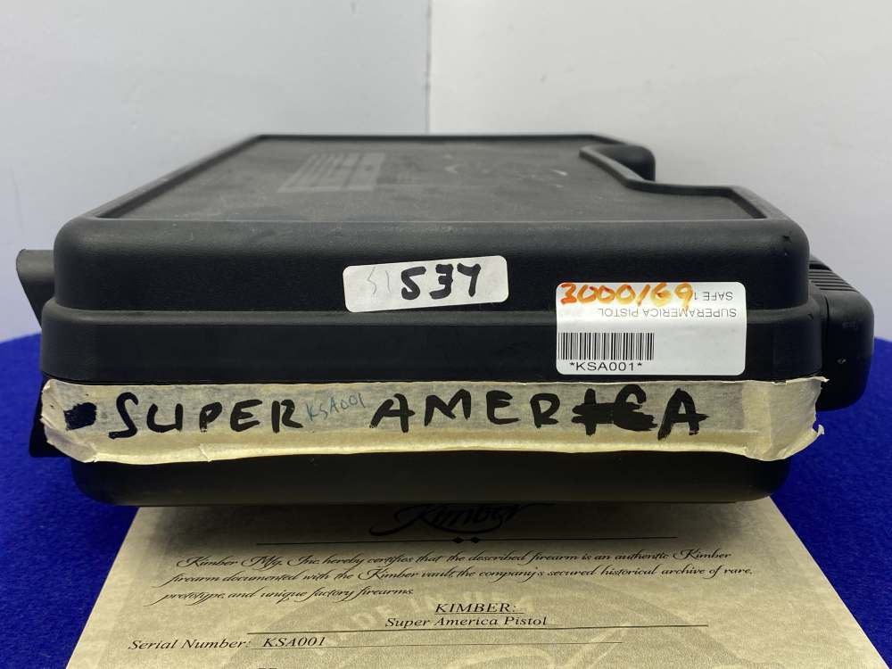 Kimber Super America .45ACP -EXTREMELY EARLY SERIAL NUMBER- #KSA001-img-4