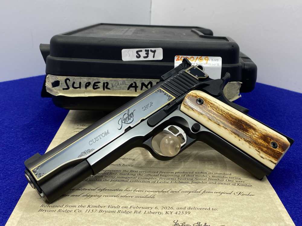 Kimber Super America .45ACP -EXTREMELY EARLY SERIAL NUMBER- #KSA001-img-3