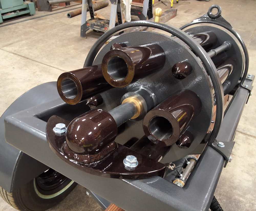 Gatling cannon 5 barreled muzzleloader -img-5