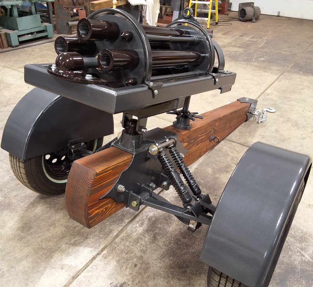 Gatling cannon 5 barreled muzzleloader -img-0