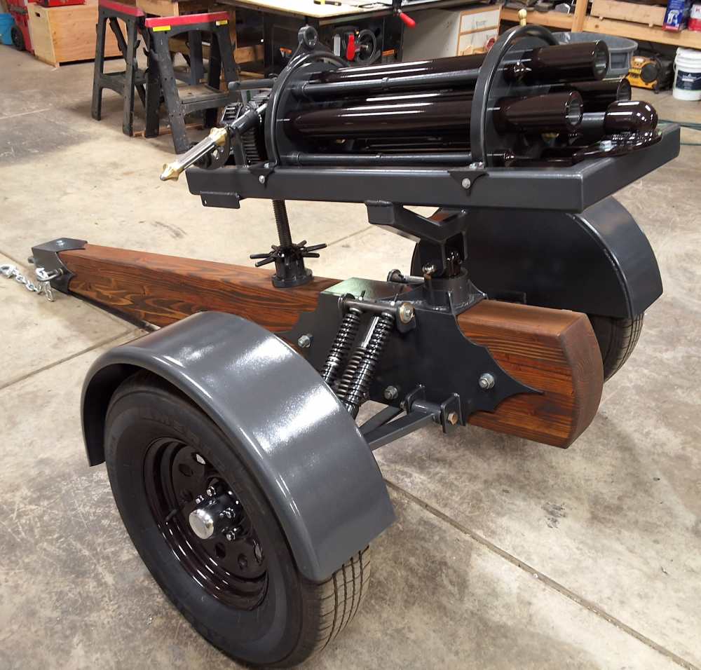 Gatling cannon 5 barreled muzzleloader -img-4