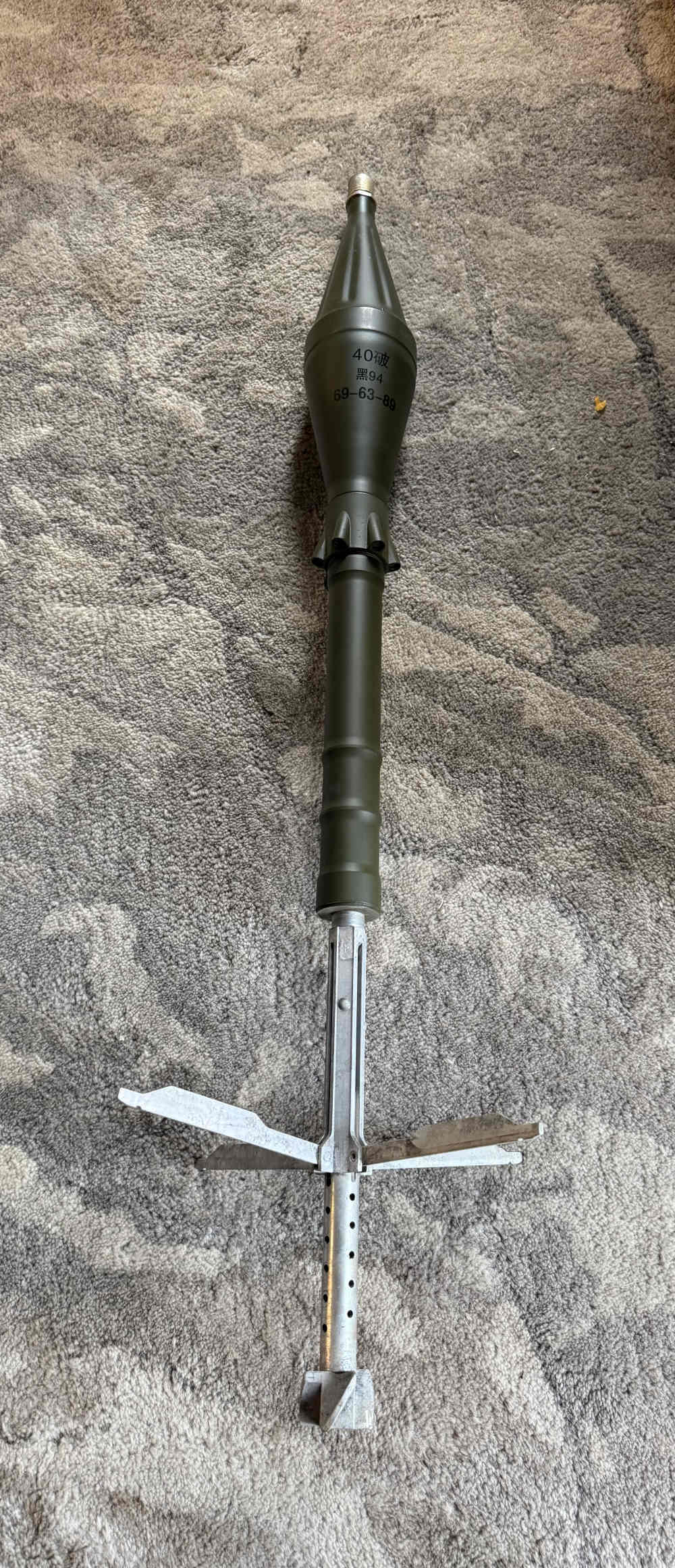 Original rpg 7 inert rocket for launcher use for display - Other ...