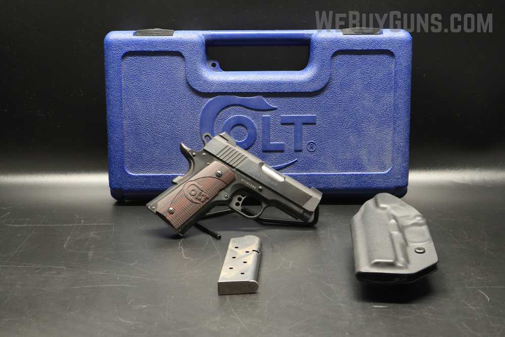 Colt 1911 Combat Elite Defender Lightweight Semi Auto Pistol .456 ACP