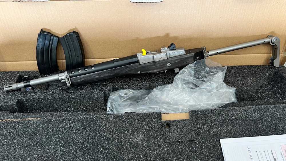 Ruger MINI-30 Tactical 7.62x39 16.12" 20-RD Semi-Auto Rifle-img-1