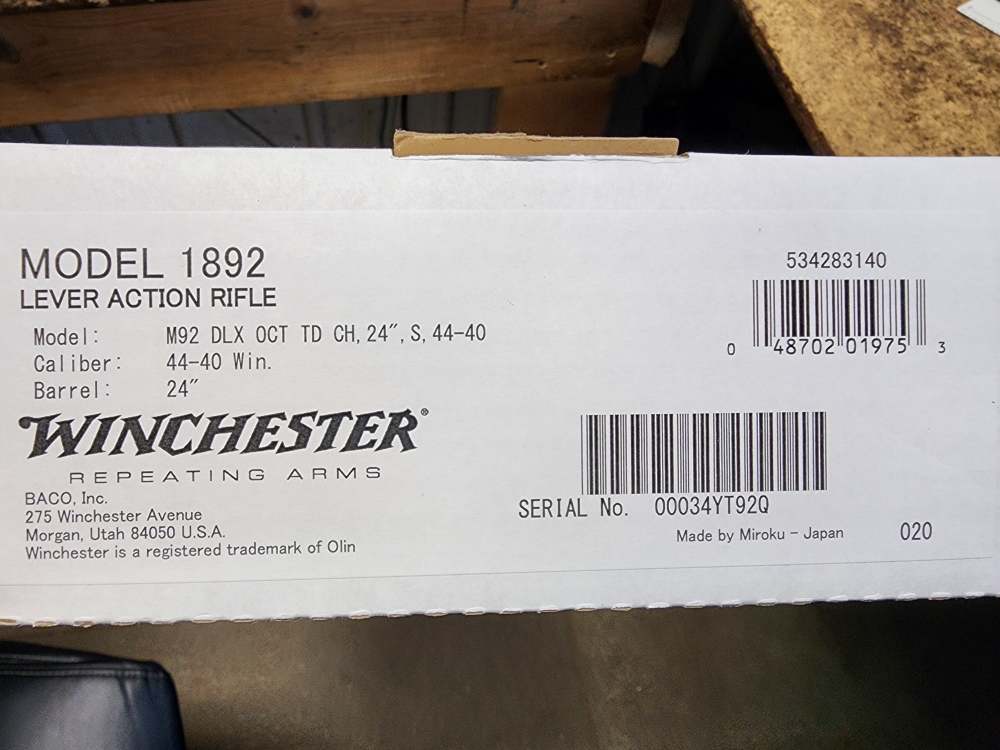 PICS! NEW WINCHESTER MODEL 1892 44-40 TAKEDOWN 24" COLOR CASE HARDENED M92-img-1