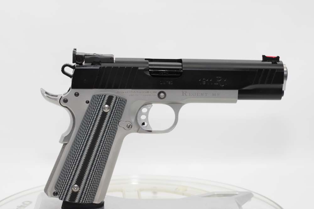 Tisas Regent M9 1911 9mm Tactical w/Remington R1 Limited 5" PVD Black Slide-img-2