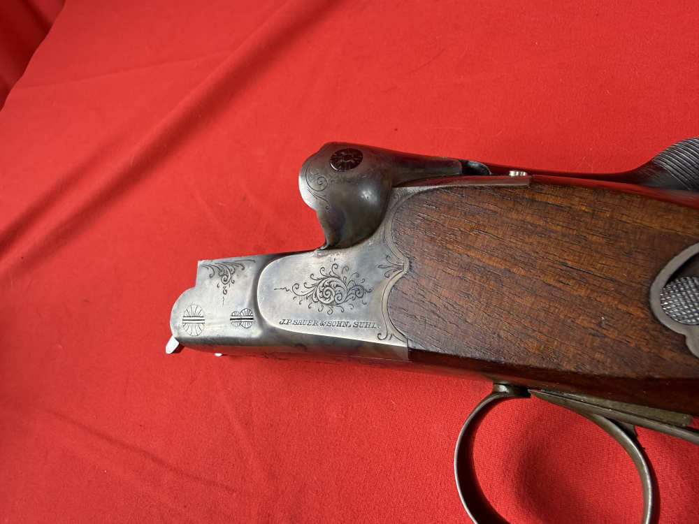 WWII Sauer M30 Luftwaffe Drilling Survival Combo Gun with Original Case-img-28