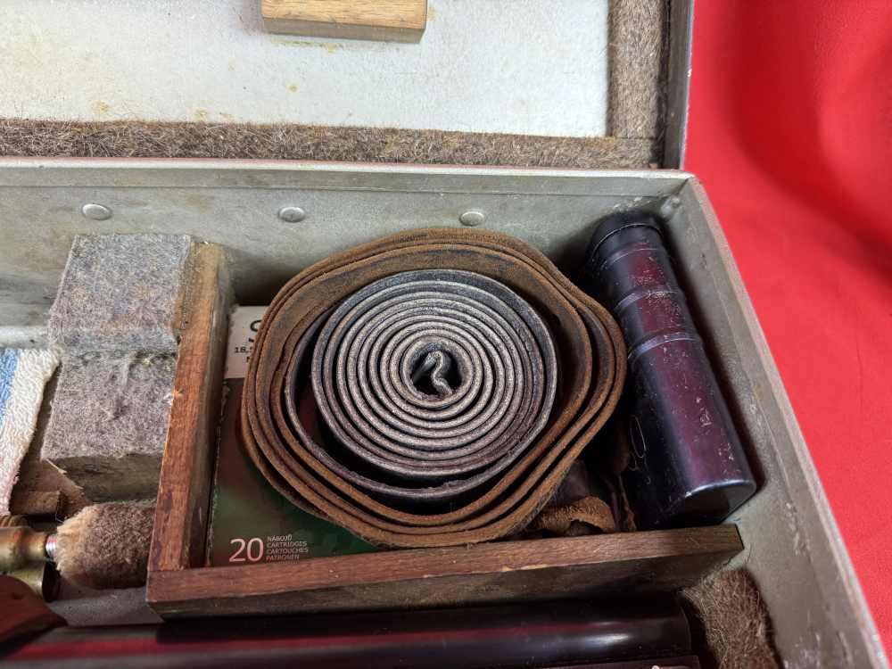 WWII Sauer M30 Luftwaffe Drilling Survival Combo Gun with Original Case-img-16
