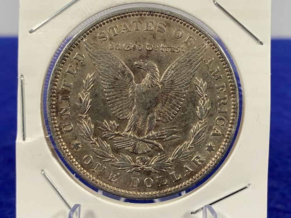 1896 Morgan SILVER Dollar -Philadelphia Mint- SOUGHT AFTER SILVER COIN-img-5