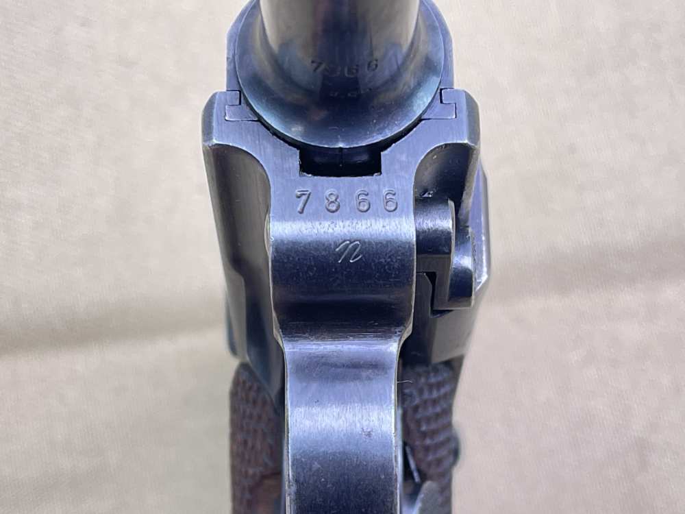 1939 Mauser S/42 Luger P08 Pistol 9mm Matching Numbers WWII Curio & Relic -img-9