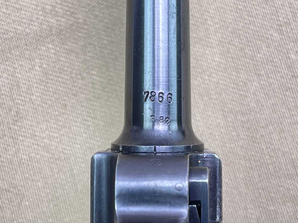1939 Mauser S/42 Luger P08 Pistol 9mm Matching Numbers WWII Curio & Relic -img-10