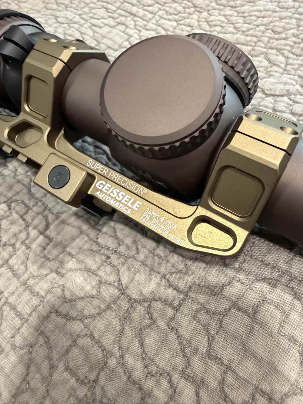 NEW Vortex Razor Gen III 1-10x24 EBR-9 MRAD + Geissele Mount + Level -img-6