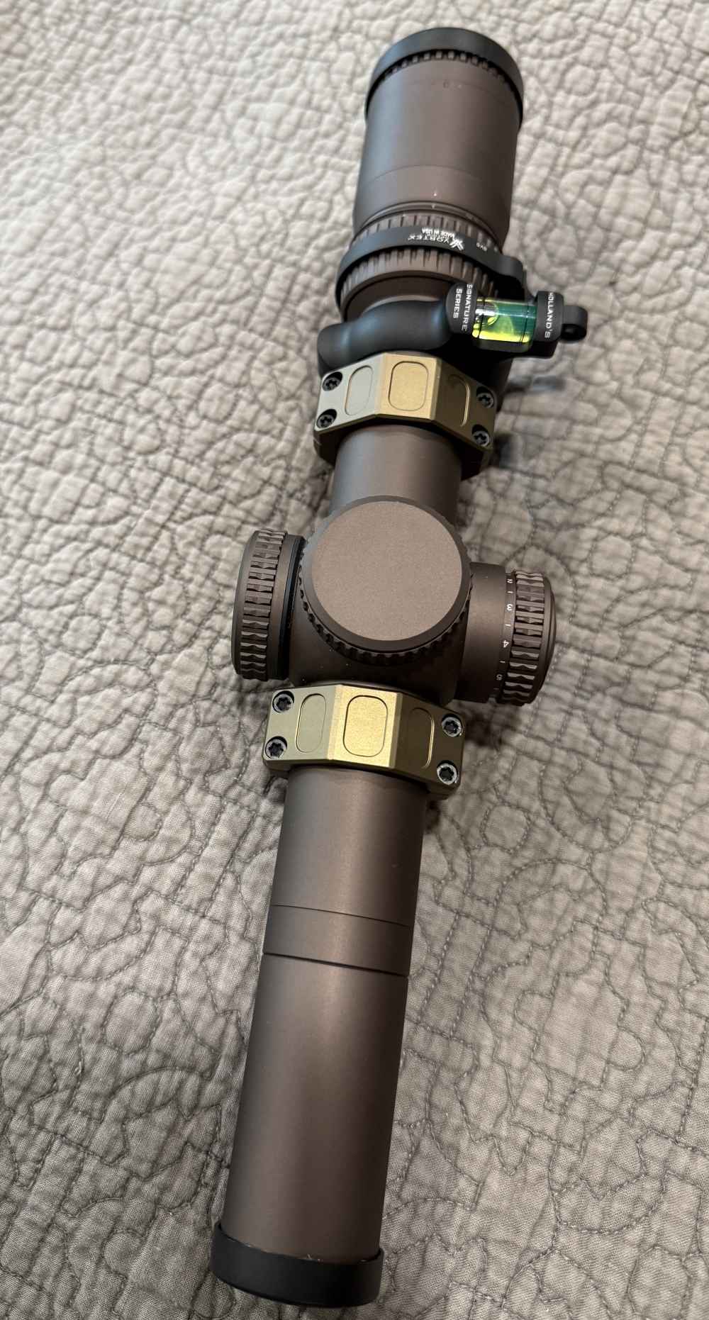NEW Vortex Razor Gen III 1-10x24 EBR-9 MRAD + Geissele Mount + Level -img-4