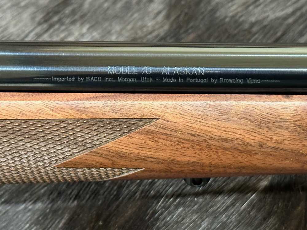 WINCHESTER MODEL 70 ALASKAN 30-06 SPRINGFIELD 25" GOOD WOOD, FREE SAFARI-img-7