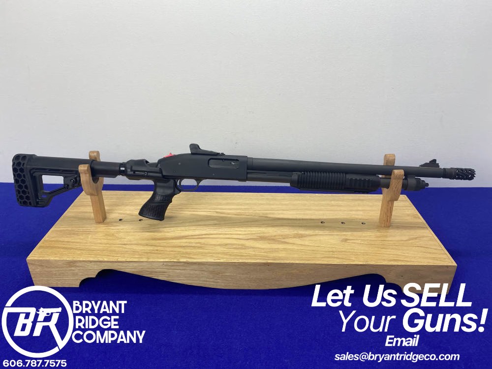 Mossberg M590A1 12ga Parkerized 20"* TACTICAL DESIGNED PUMP-ACTION SHOTGUN*-img-0