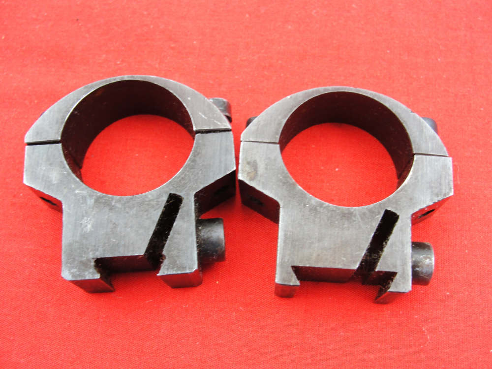 TIKKA 1" steel milled scope rings-img-0