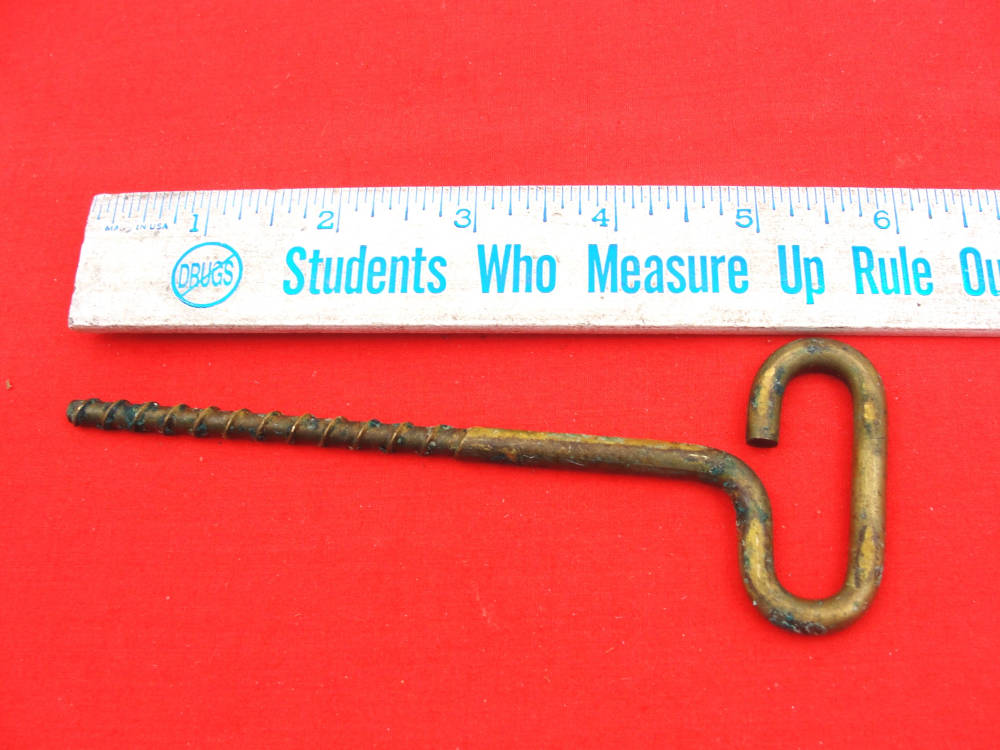 Finnish M23 Luger P08 Lahti Hi-Power original brass cleaning rod-img-1