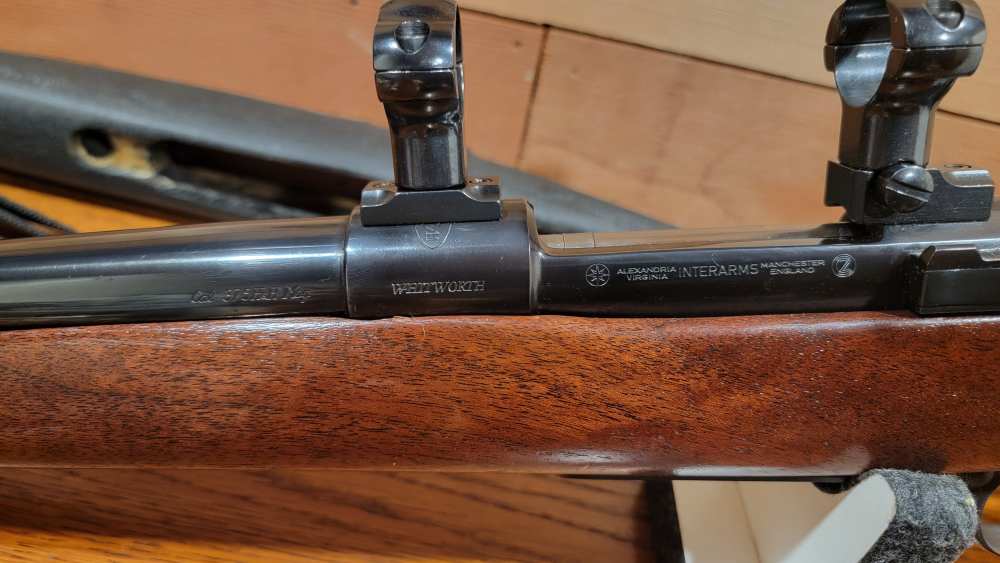 Interarms Whitworth 375 H&H Mag Manchester England Mauser -img-1