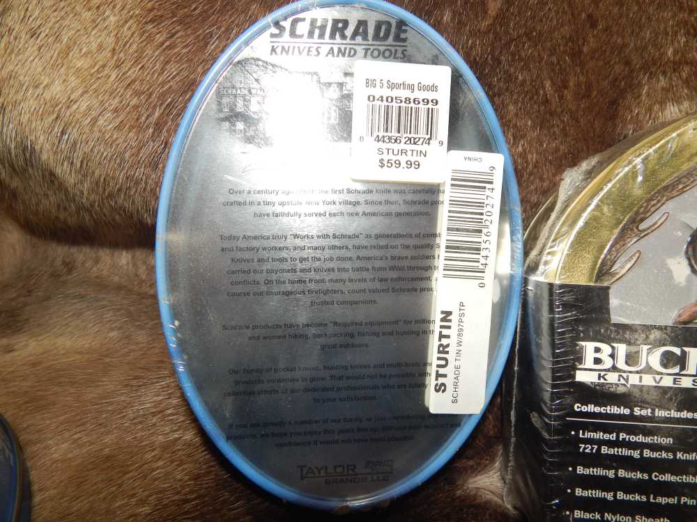 Buck/Shrade Collectible Knife sets-img-11
