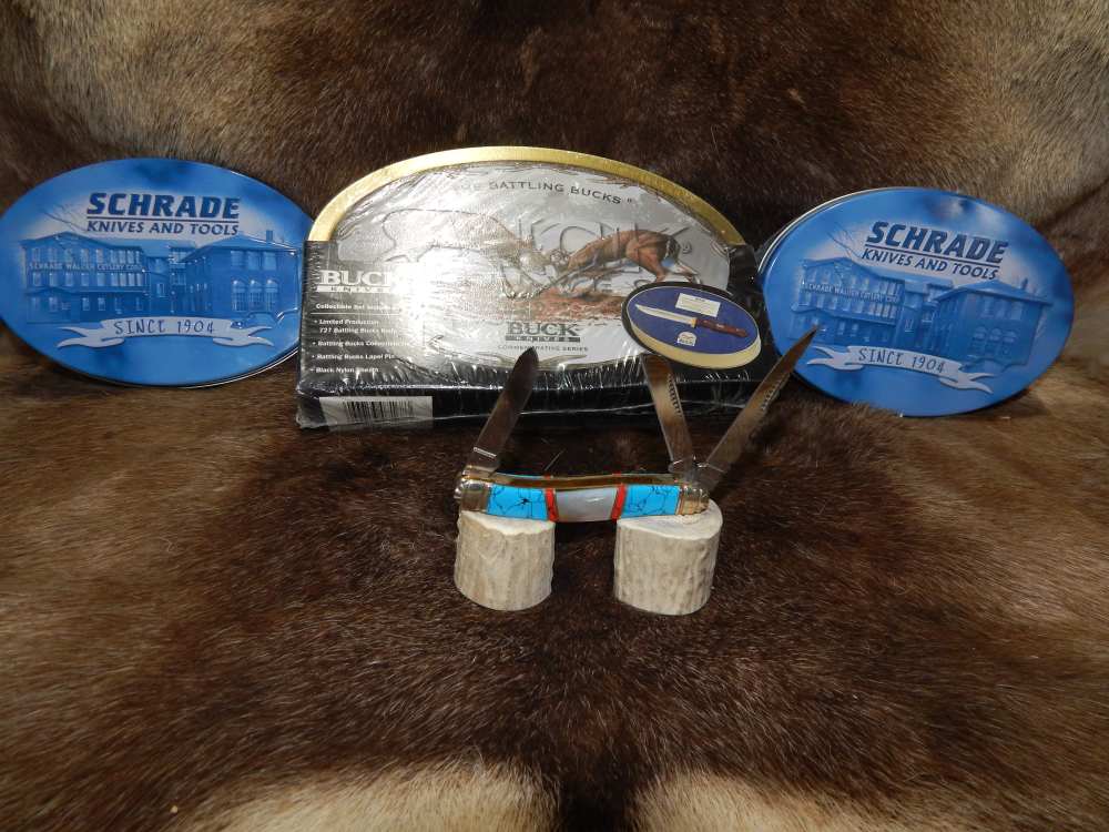 Buck/Shrade Collectible Knife sets-img-3