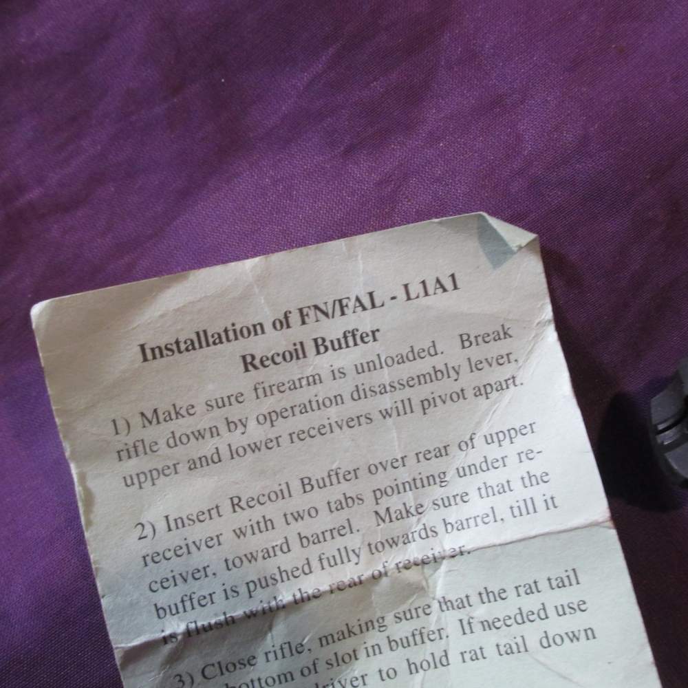 FN/FAL Recoil Buffer NOS-img-1