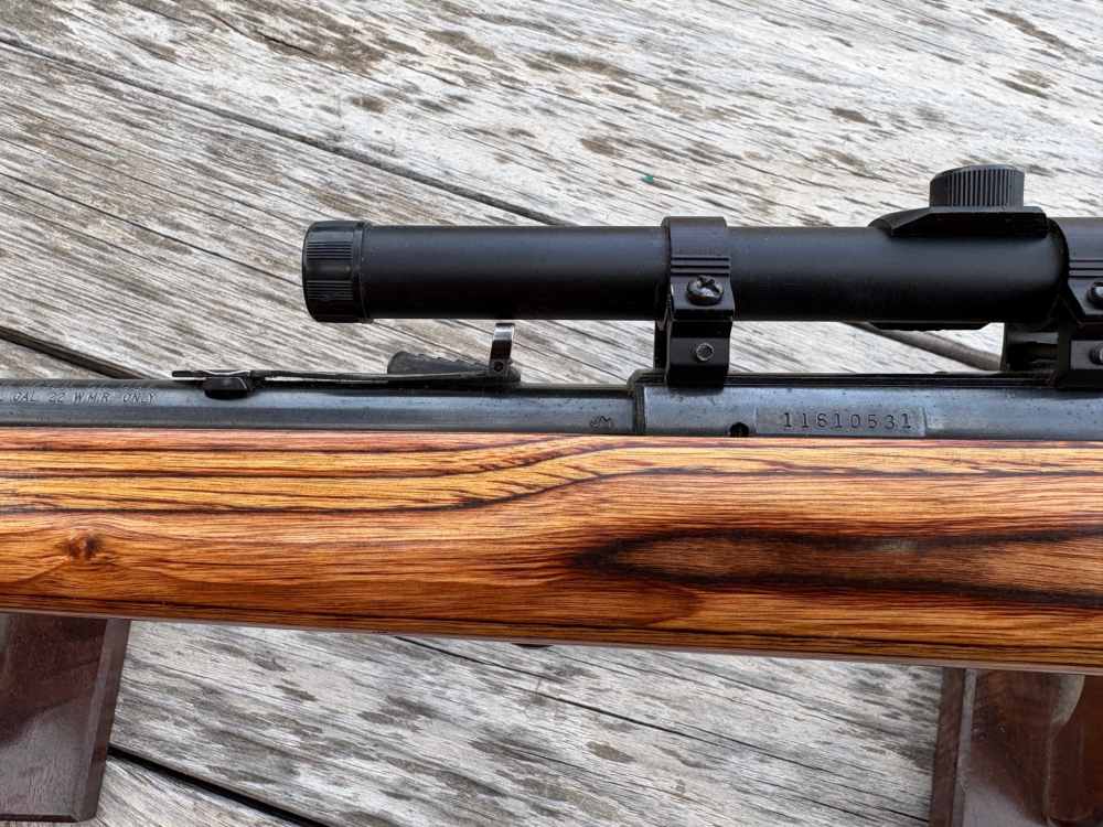 Marlin Model 883 Bolt action 22 WMR Rifle microgroove JM stamp-img-22