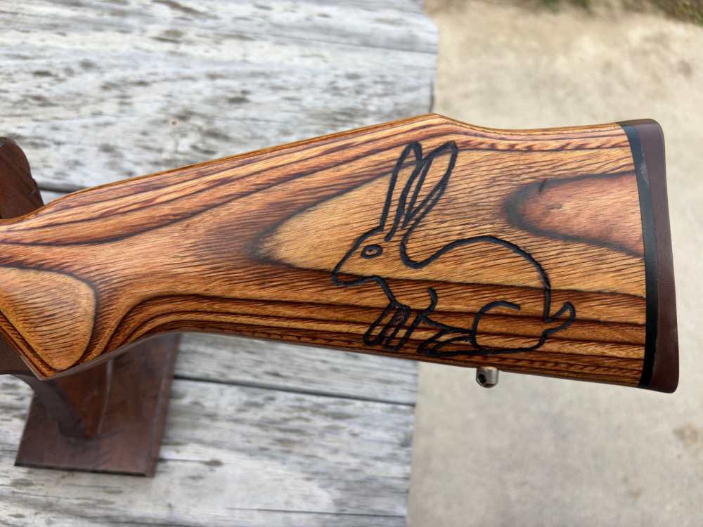 Marlin Model 883 Bolt action 22 WMR Rifle microgroove JM stamp-img-17