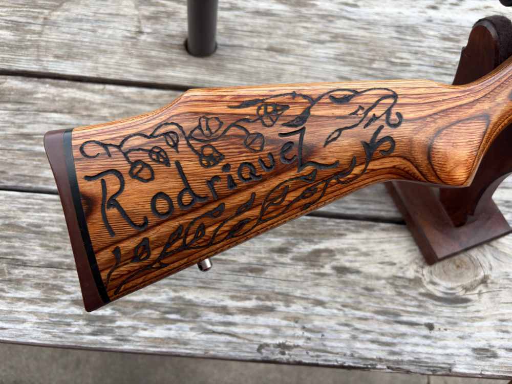 Marlin Model 883 Bolt action 22 WMR Rifle microgroove JM stamp-img-2