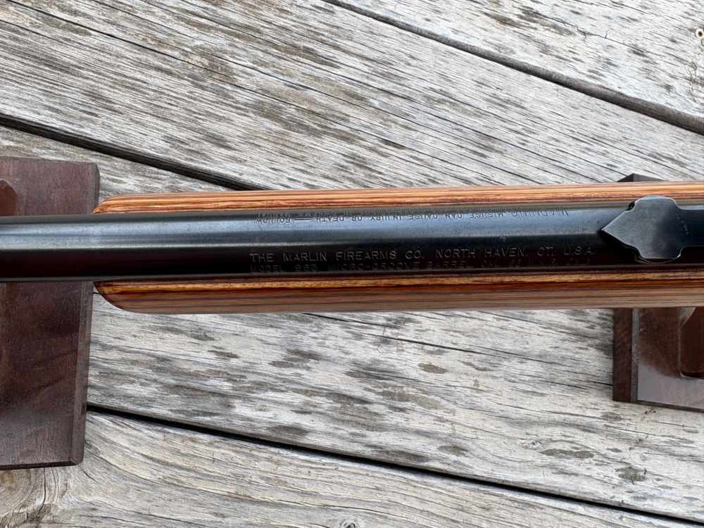 Marlin Model 883 Bolt action 22 WMR Rifle microgroove JM stamp-img-30