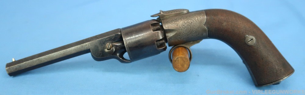 Belgium Liege Ring Trigger Pistol .34 Bore T.J. LHoist Percussion 1853-73 -img-26