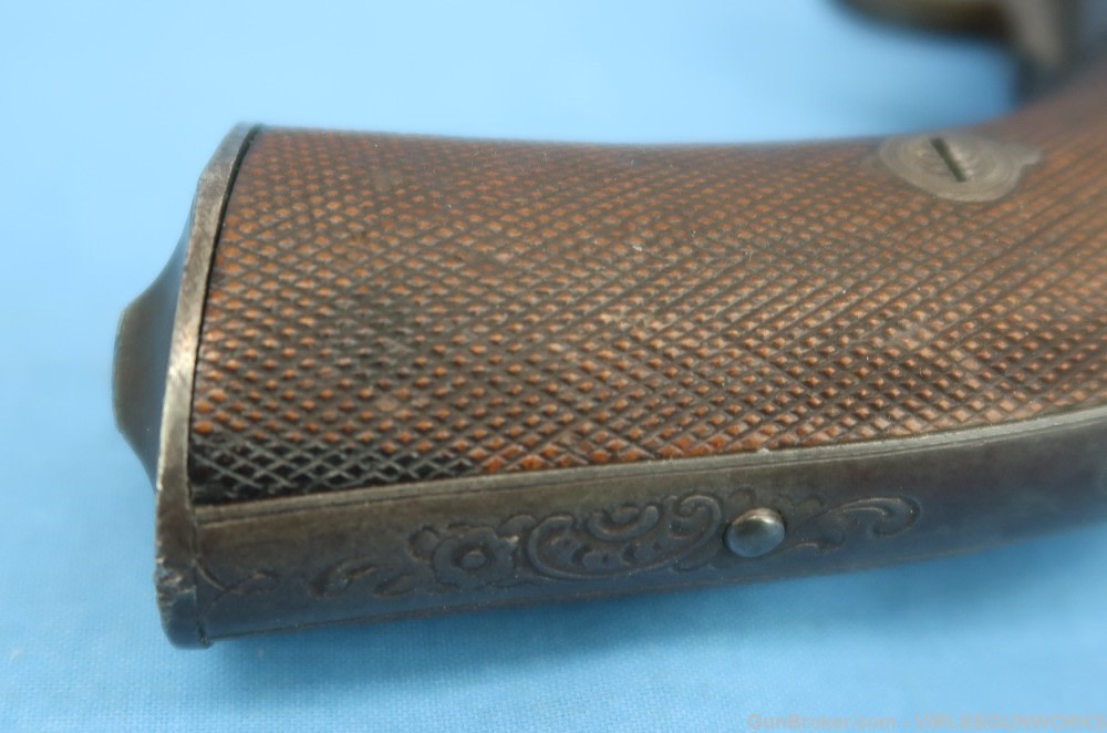 Belgium Liege Ring Trigger Pistol .34 Bore T.J. LHoist Percussion 1853-73 -img-39