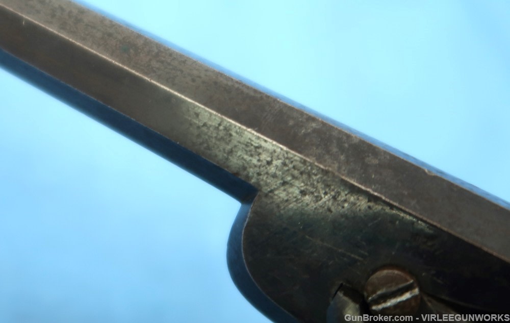 Belgium Liege Ring Trigger Pistol .34 Bore T.J. LHoist Percussion 1853-73 -img-31