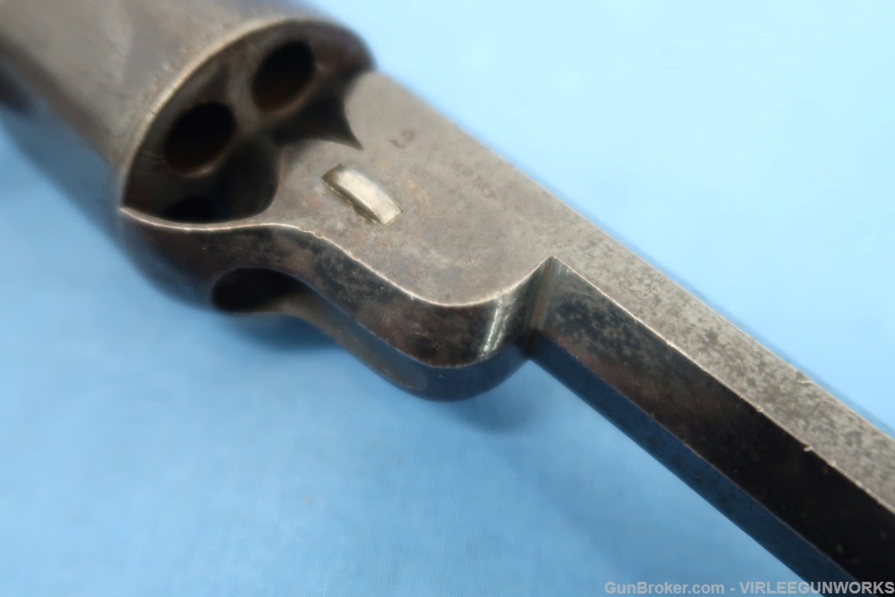 Belgium Liege Ring Trigger Pistol .34 Bore T.J. LHoist Percussion 1853-73 -img-14