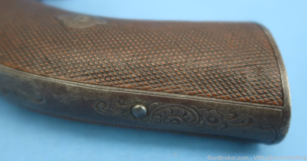 Belgium Liege Ring Trigger Pistol .34 Bore T.J. LHoist Percussion 1853-73 -img-19