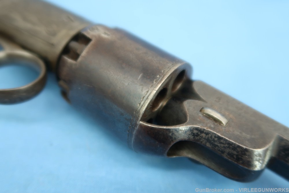 Belgium Liege Ring Trigger Pistol .34 Bore T.J. LHoist Percussion 1853-73 -img-15