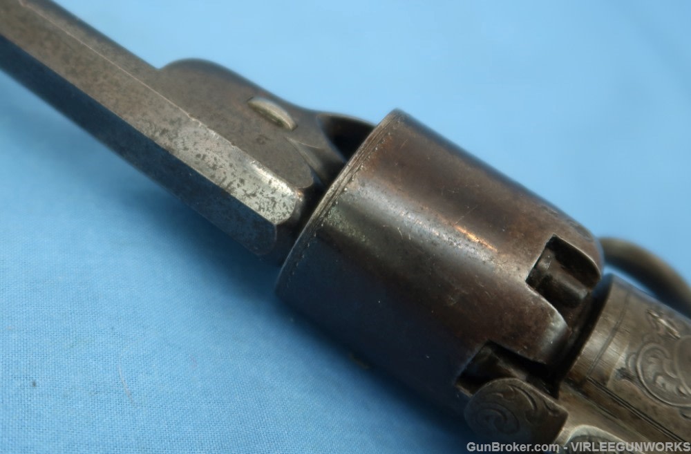 Belgium Liege Ring Trigger Pistol .34 Bore T.J. LHoist Percussion 1853-73 -img-23
