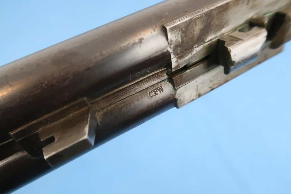 German Combination Shotgun-Rifle Guild Era Back Action Engraved Gold Inlay -img-113